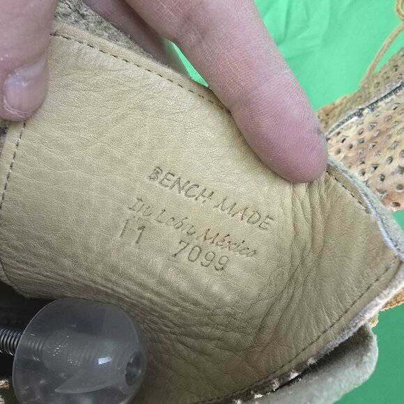 Bed Stu Cobbler Bridgewater Perforated Leather Boot  size 43 / w 12 / m 10 - Picture 12 of 13